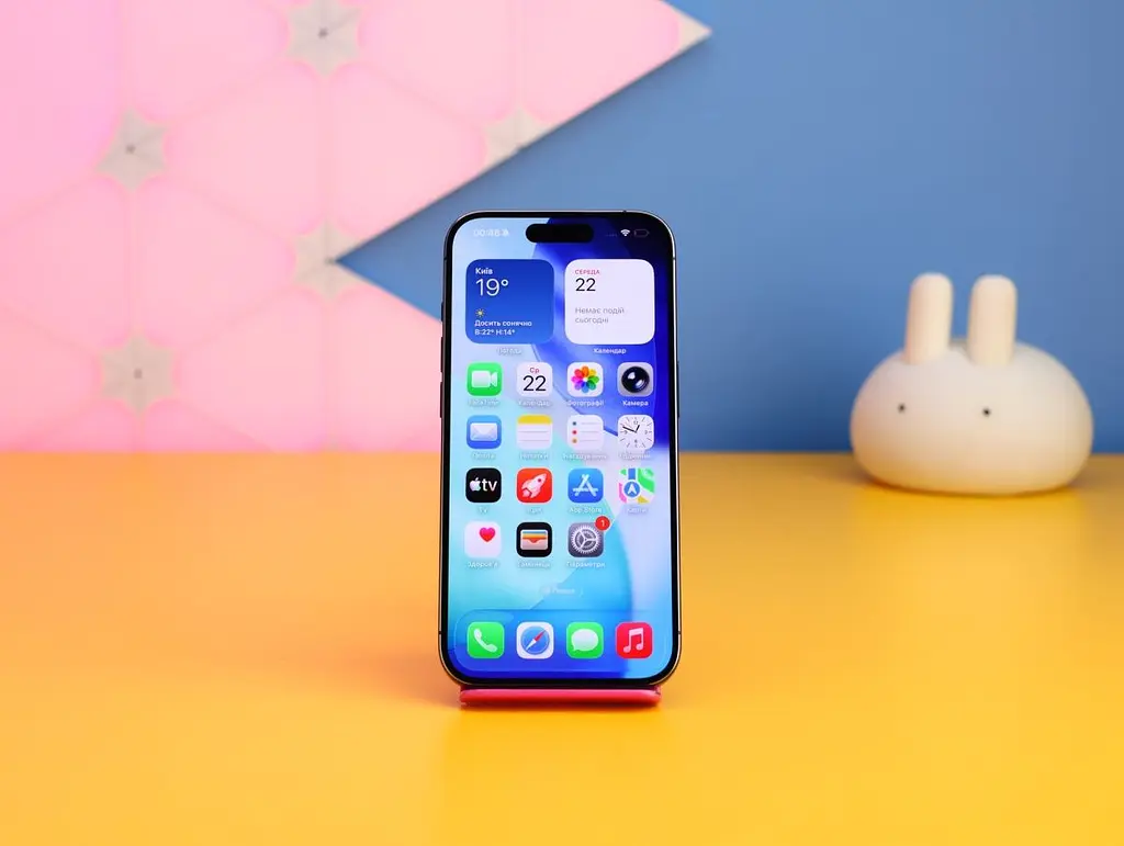 Смартфон Apple iPhone 15 Pro 128GB Blue Titanium (MTV03) Б/В [171731] - фото 2