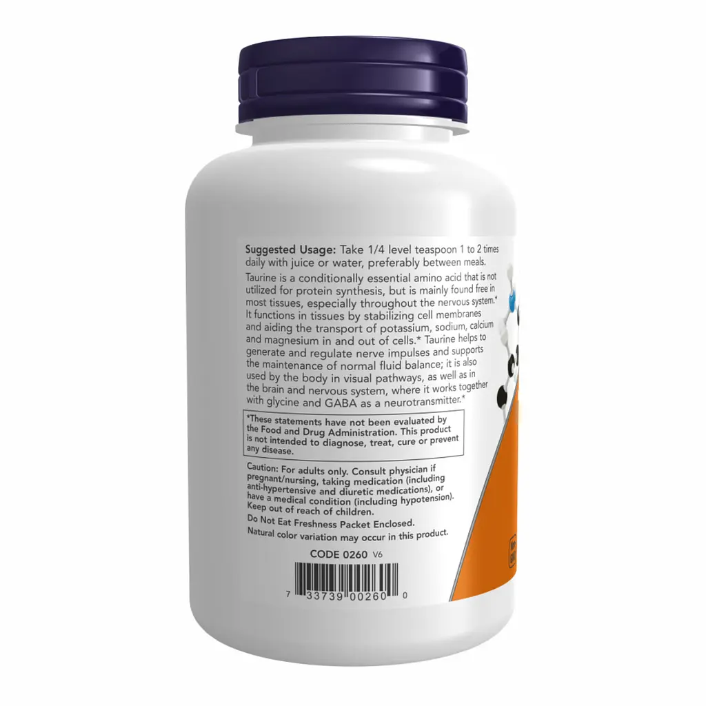 Taurine Powder - 227g - фото 3