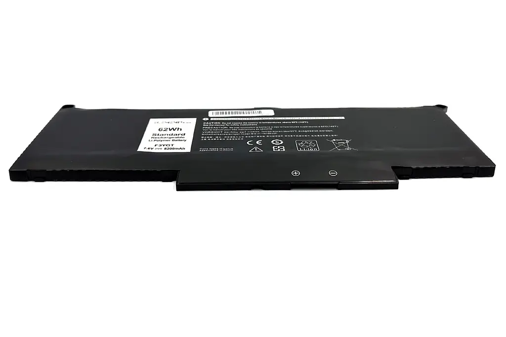 Акумулятор для Dell Latitude 7280 7290 7380 7390 7480 7490 7.6V 8200 mAh 62Wh (F3YGT-2S2P-8200) - фото 3