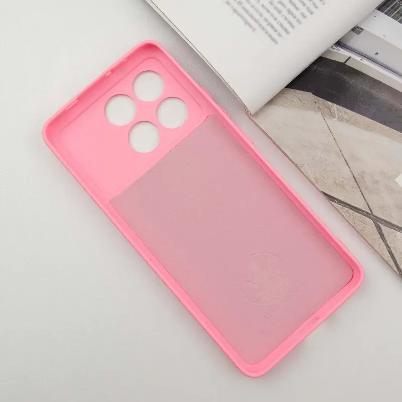 Чехол Lakshmi Silicone Cover Full Camera (A) для Xiaomi Poco X6 Pro Розовый / Pink - фото 3