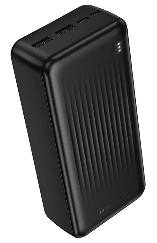 Повербанк Borofone Power Bank BJ78B Clever 30000 mAh Чорний (2104619003) - фото 4
