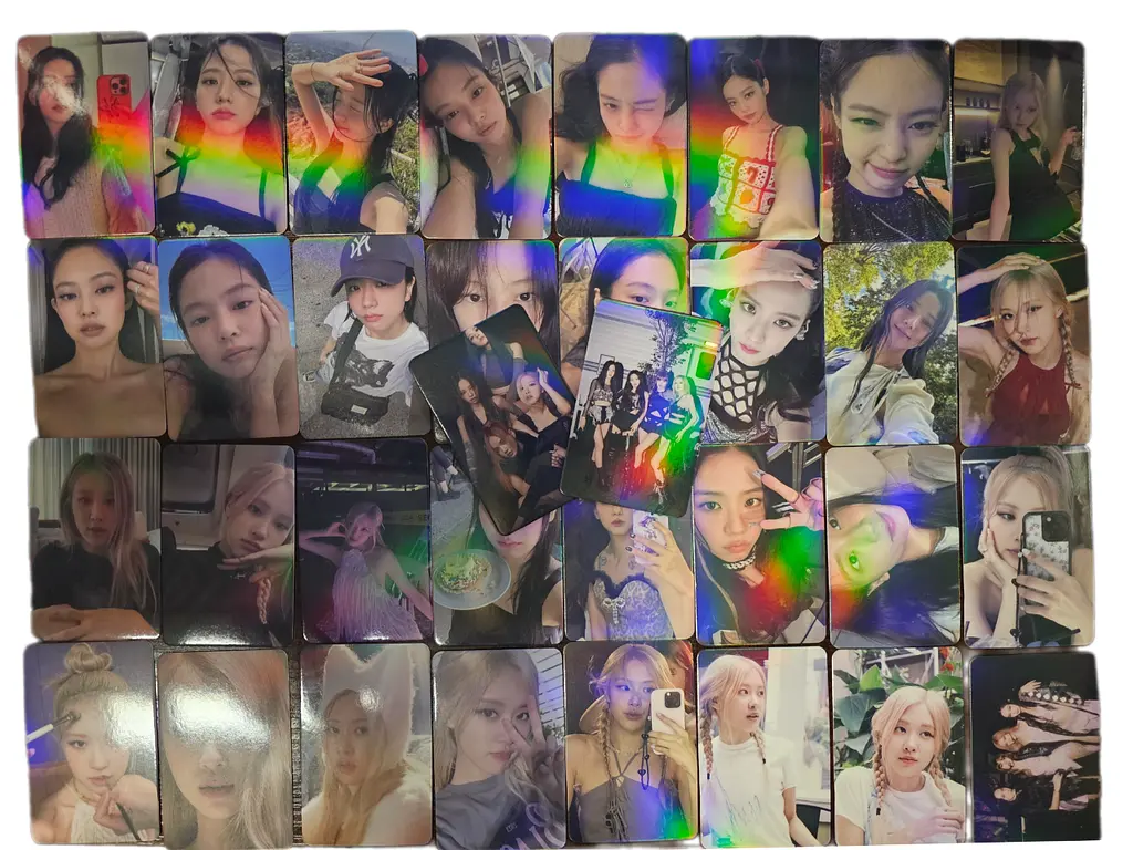 Ломо Карти Lomo Card China Blackpink Blackpink Блекпінк голографічні СС C BP 10 - фото 4