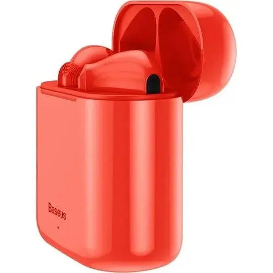 Беспроводные наушники Baseus W09 (NGW09-09) красные - фото 2