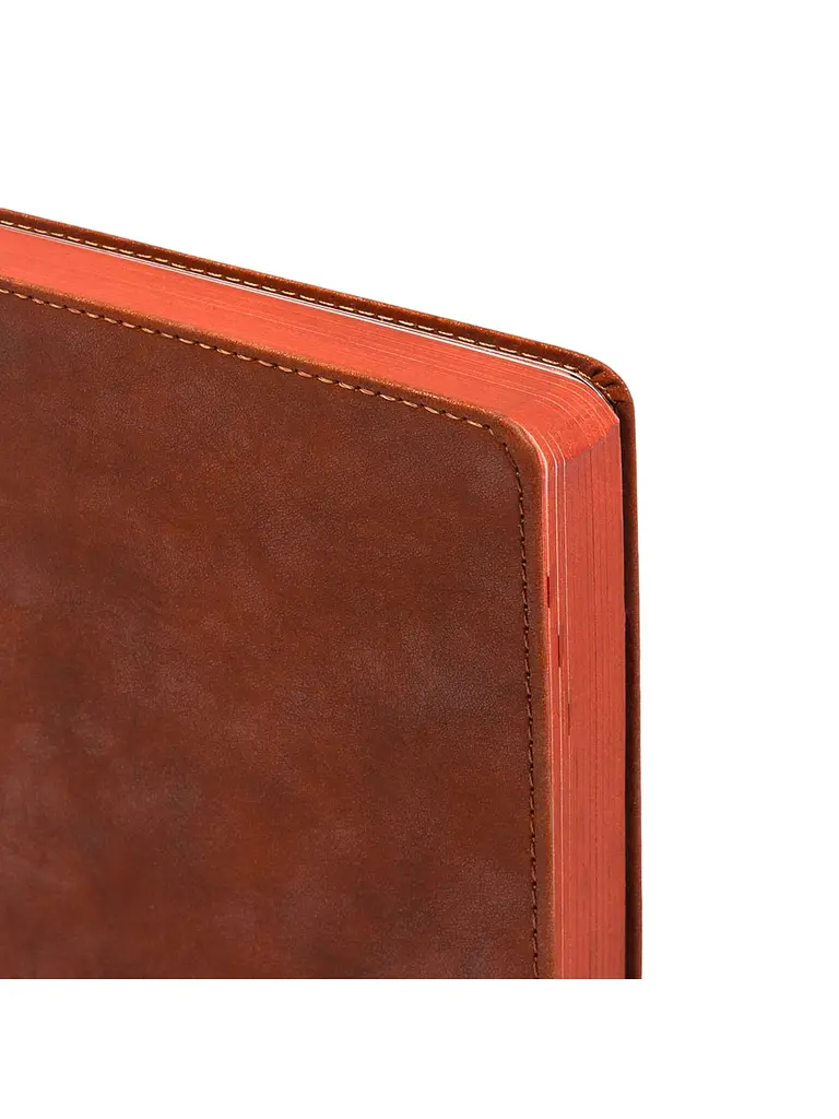 Щоденник А5 LEO Planner Case датований коричневий (252744) - фото 3