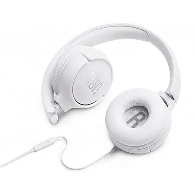 Гарнітура JBL T500 White (JBLT500WHT) - фото 4