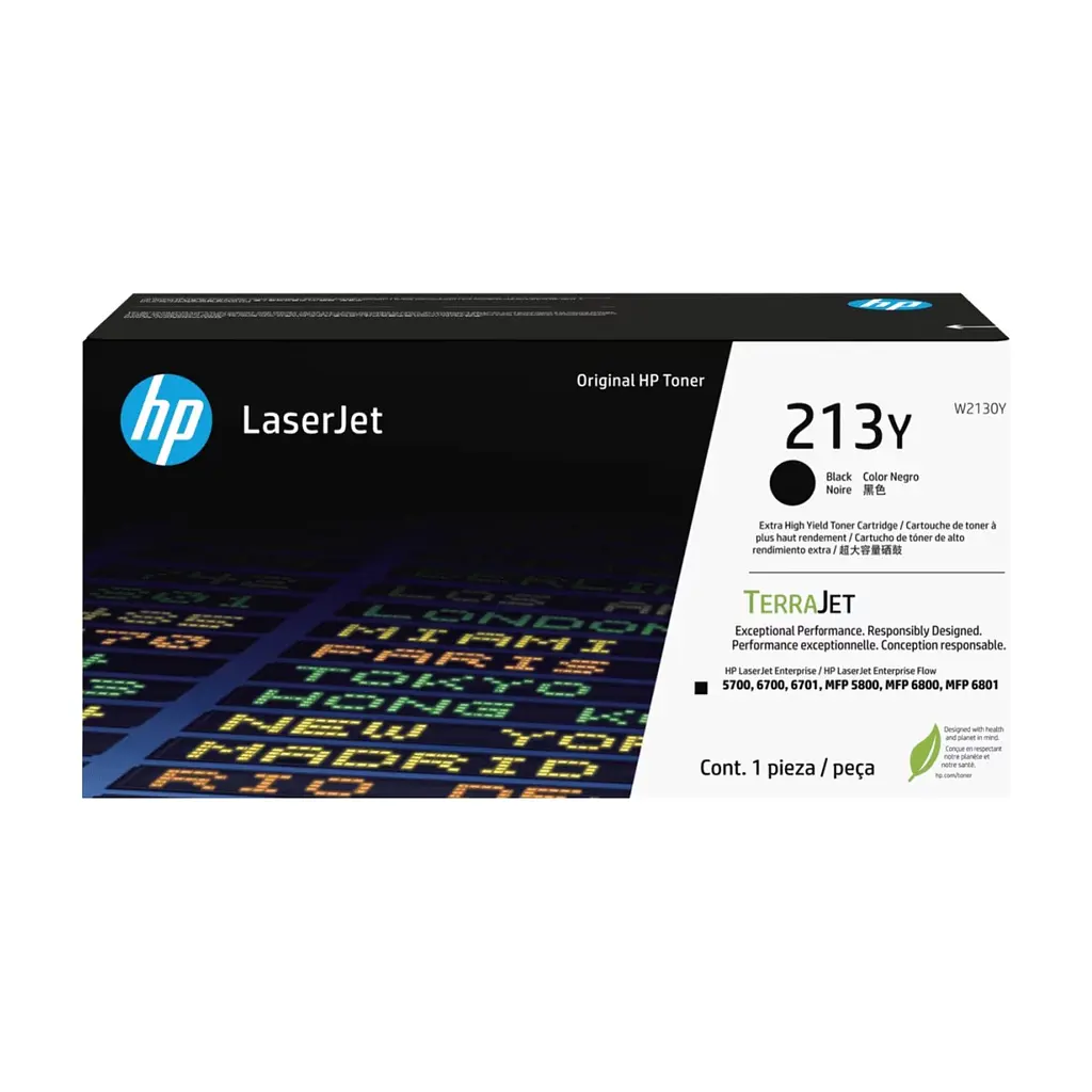 Картридж HP CLJ 213Y Black 18K (W2130Y)