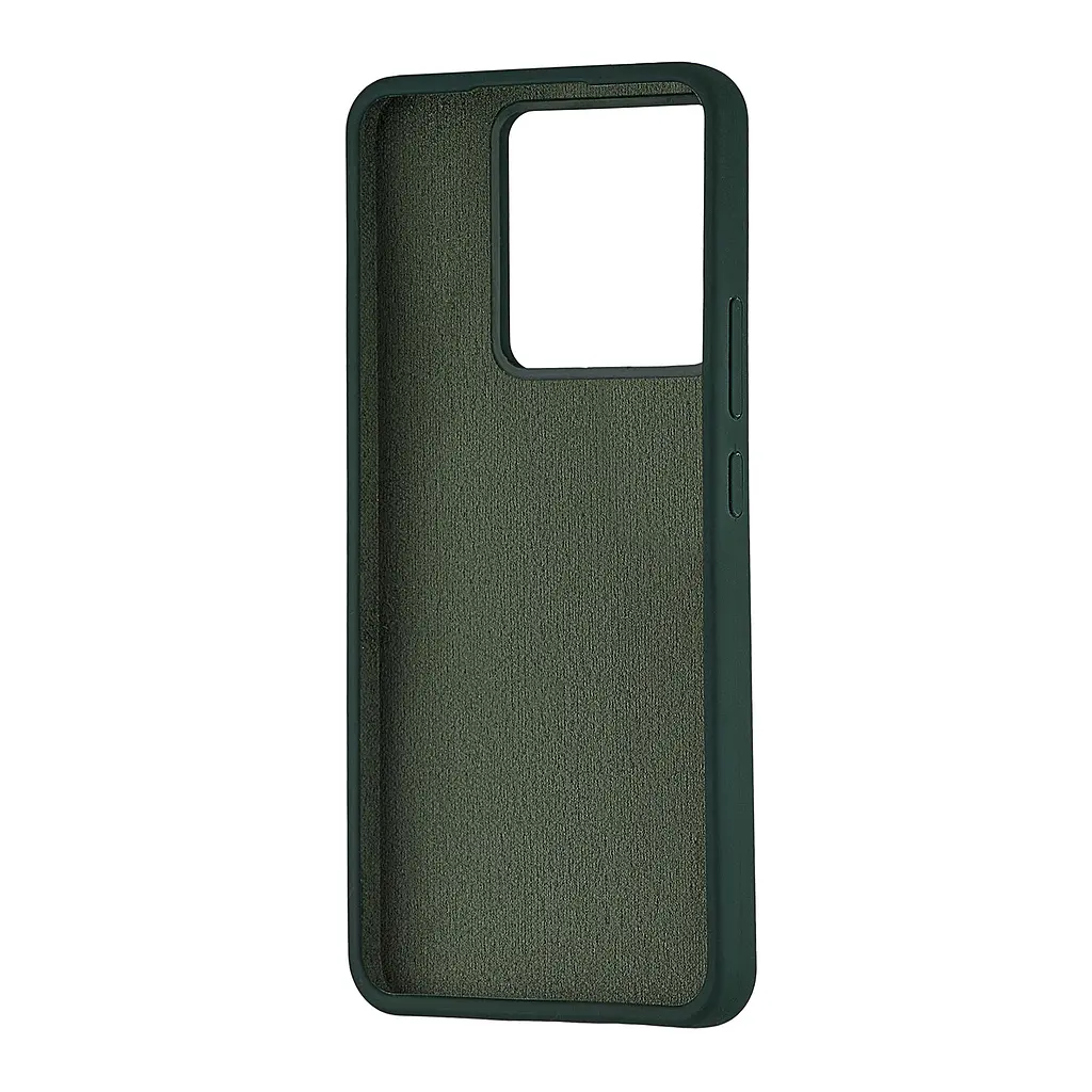 Чохол Silicone Case Xiaomi Redmi Note 13 Pro 5G/Poco X6 5G Dark Green - фото 2