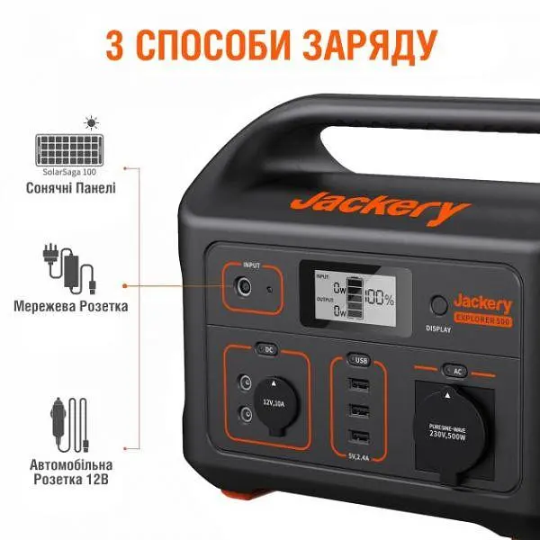 Портативна зарядна станція Jackery Explorer 500EU - фото 5