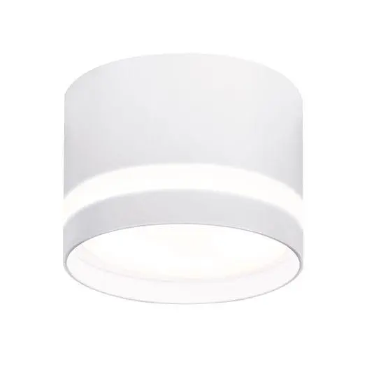Світильник точковий накладний-врізний без лампи MAXUS Downlight Base GX53 White 2in1 - фото 2