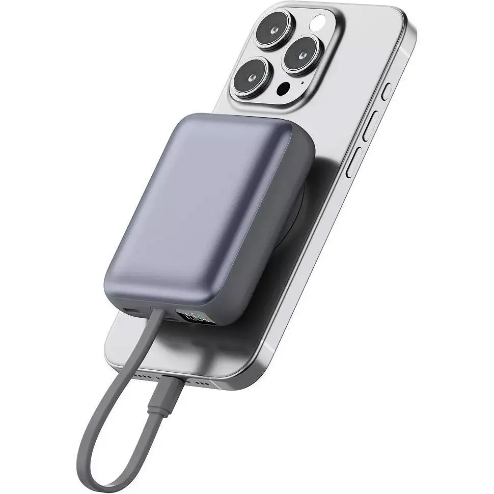 Зовнішній акумулятор Proove Neutron 10000mAh 22.5W Gray (PBNE22022203) [152191] - фото 3