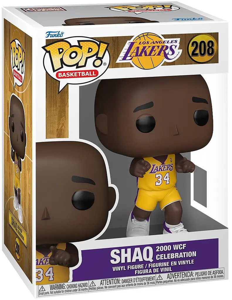Фигурка Funko POP NBA: Lakers - Shaquille O'Neal 00 WCF Celebration det0018392 - фото 2