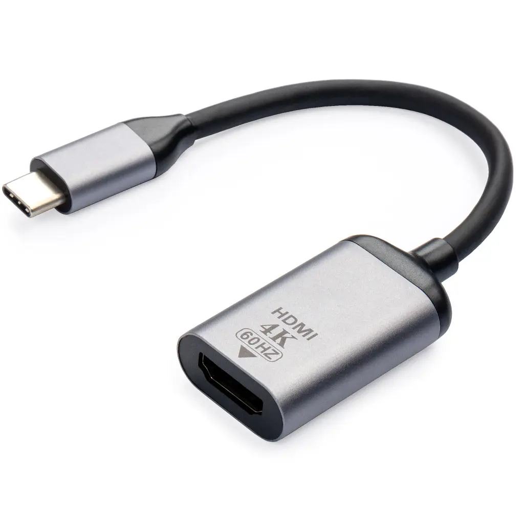Перехідник Type-C Male to HDMI 2.0 4K60Hz Vinga (VCPATCHDMI2) - фото 2