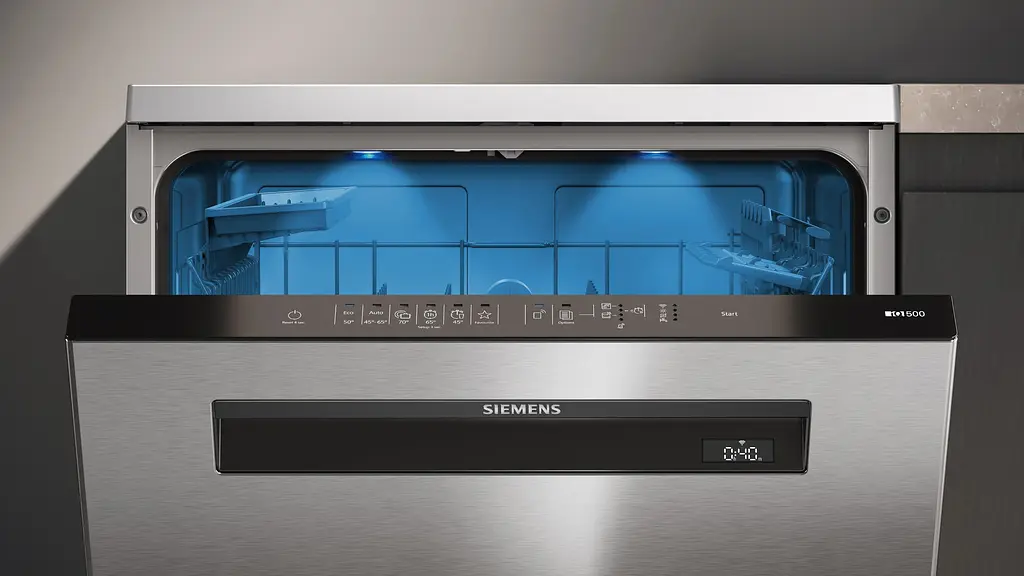 Siemens Посудомийна машина, 13компл., B, 60см, дисплей, нержавіюча сталь - фото 3
