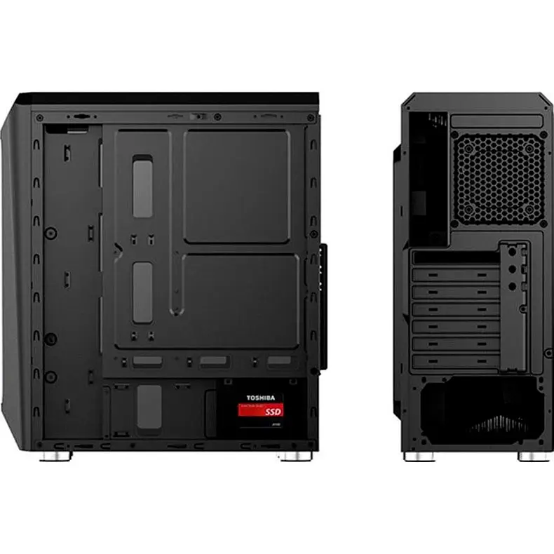 Корпус 1stPlayer R3-3R1 Color LED Black [101545] - фото 5