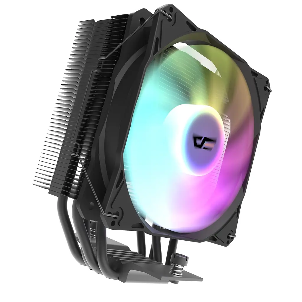 Повітряне охолодження DarkFlash F4 Pro ARGB Black (F4 PRO A-RGB) - фото 3