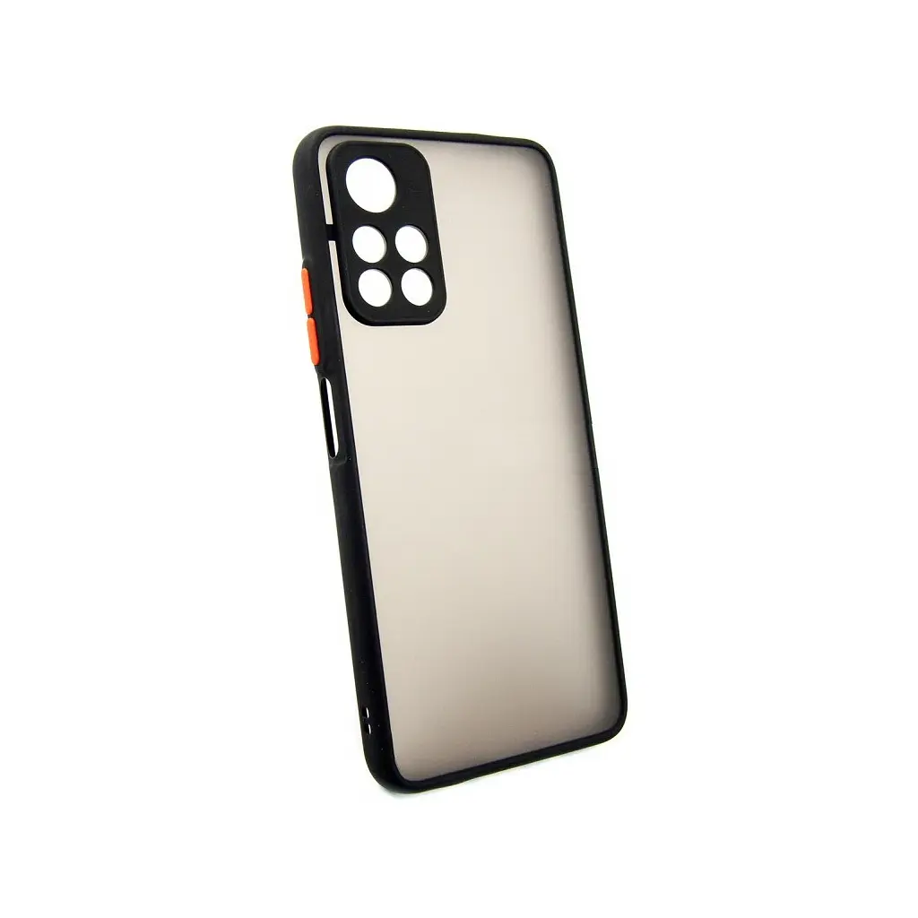 Чехол для мобильного телефона Dengos Matte POCO M4 Pro (black) (DG-TPU-MATT-102) - фото 2