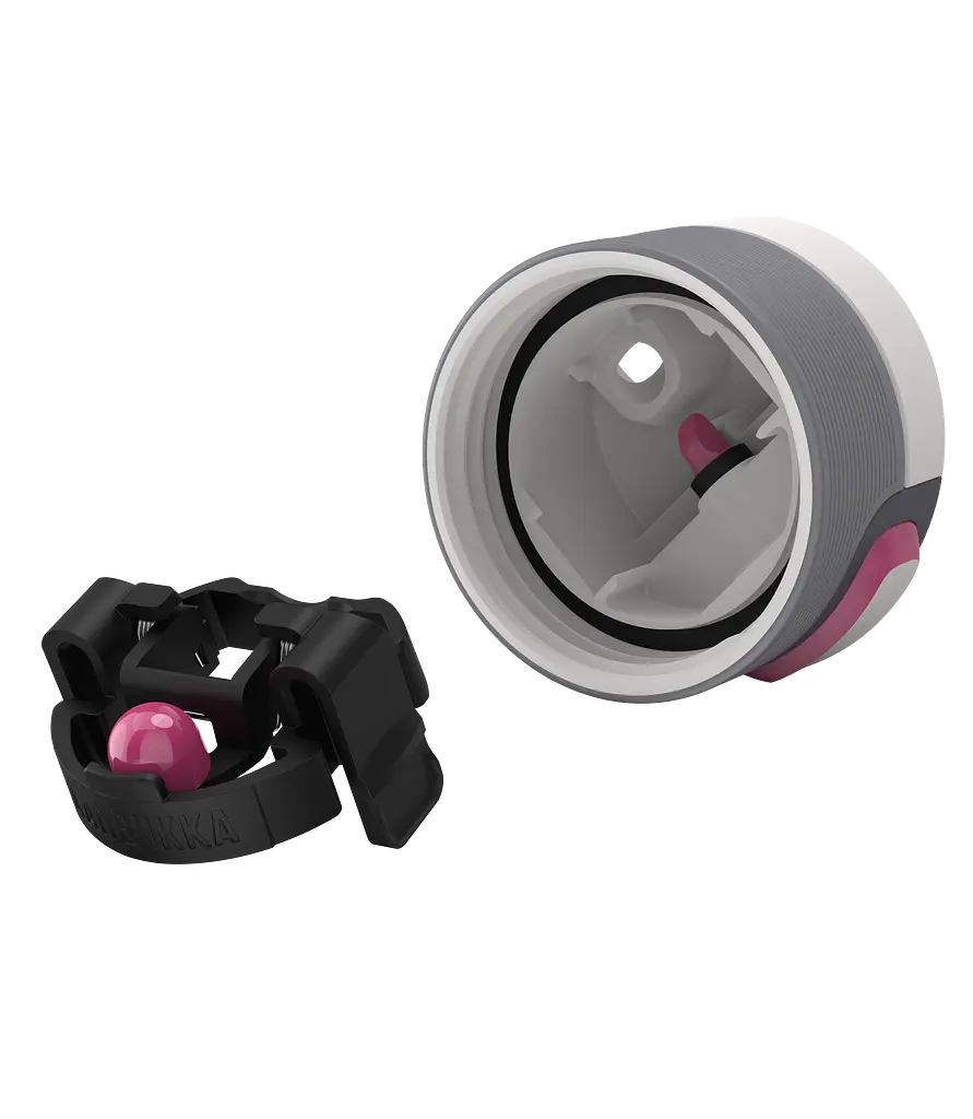 Термокружка Kambukka Etna Monstera Leaves, 300 мл, рожевий (11-01019) - фото 5