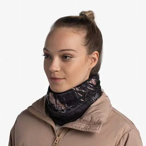 Шарф-труба Buff Polar Reversible Черный-Белый - фото 3