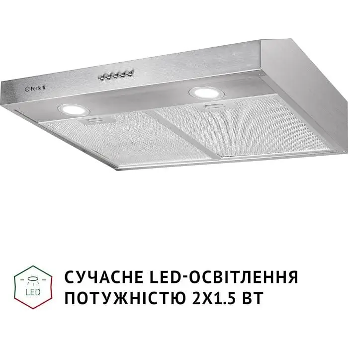 Витяжка пласка Perfelli PL 5002 I LED - фото 2
