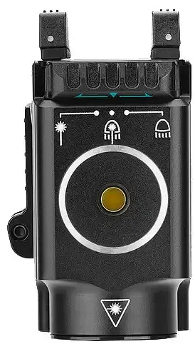 Фонарь с ЛЦВ Olight Baldr Mini Green Laser Black - фото 9