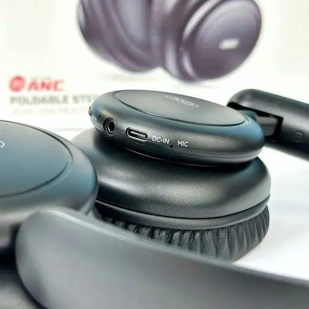 Бездротові повнорозмірні навушники XO BE40 чорні з шумопоглинанням ANC - фото 6