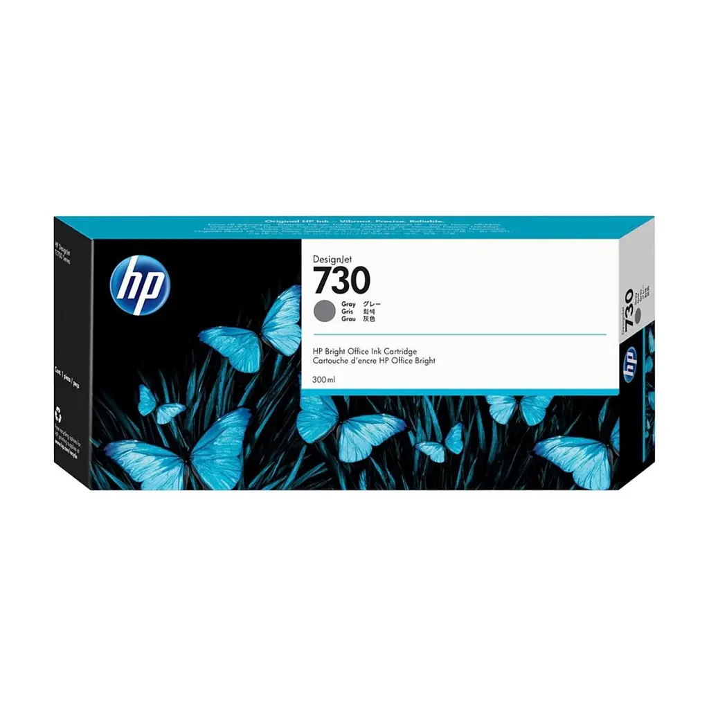 Картридж HP DJ No.730 300ml Gray (P2V72A)