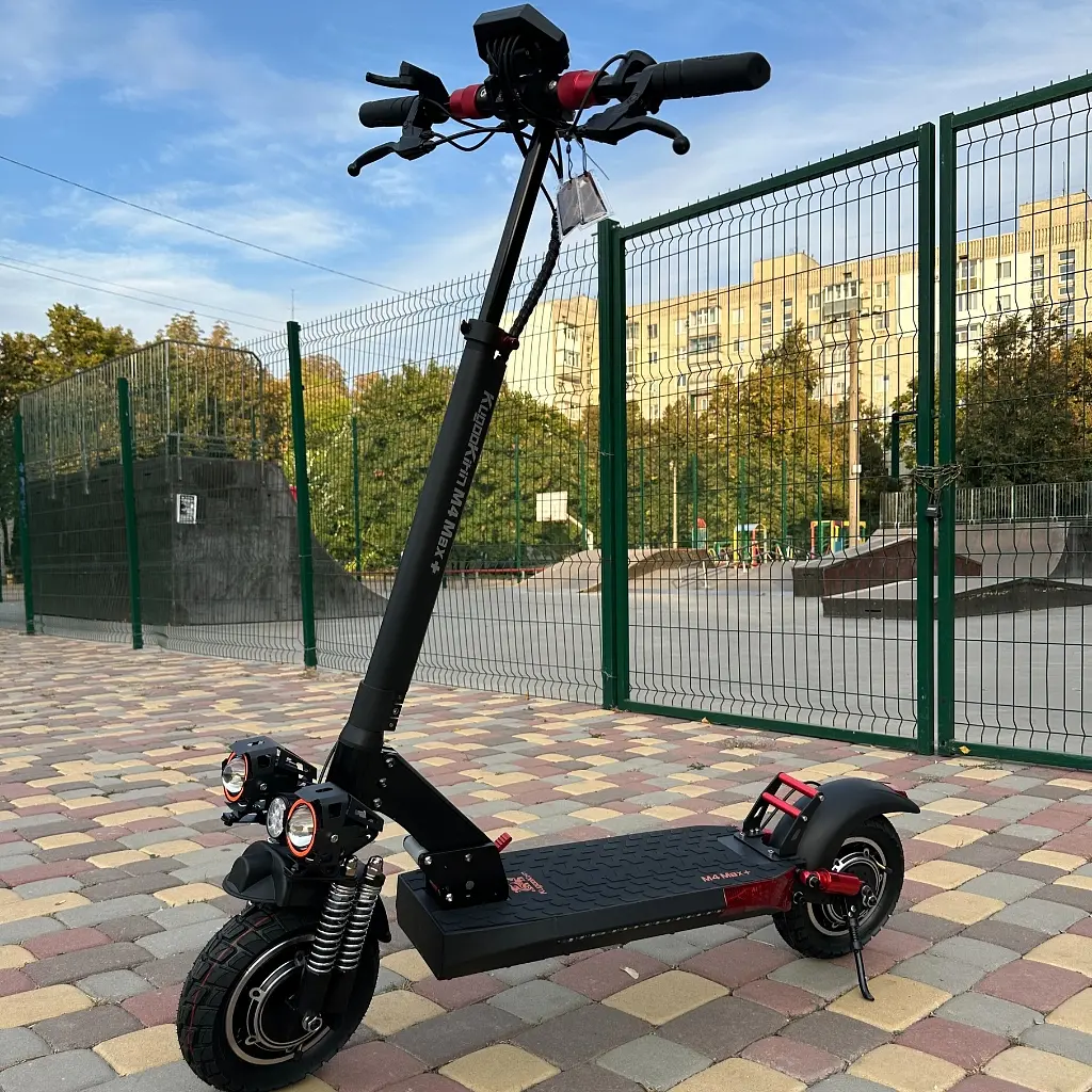 Электросамокат KUGOO M4 Max+ Plus NFC key | DUAL motor 23Ah 2000W | ПОЛНОПРИВОДНЫЙ (без сиденья) - фото 2