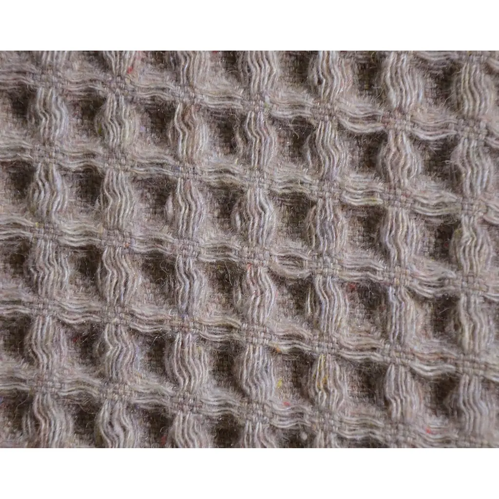 Плед Ярослав 3D напіввовняний 140х200 см коричневий (56283) - фото 2