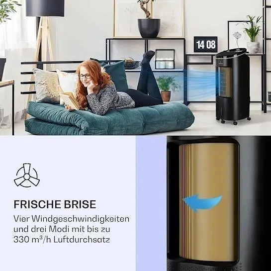 Мобильный кондиционер-вентилятор Klarstein IceWind Plus Smart 4-в-1 (10040210) - фото 2