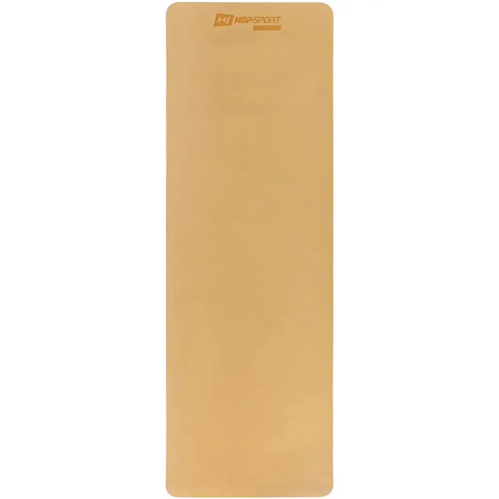 Килимок для фітнесу Hop-Sport TPE HS-T006GM 0.6 см помаранчево-червоний - фото 2