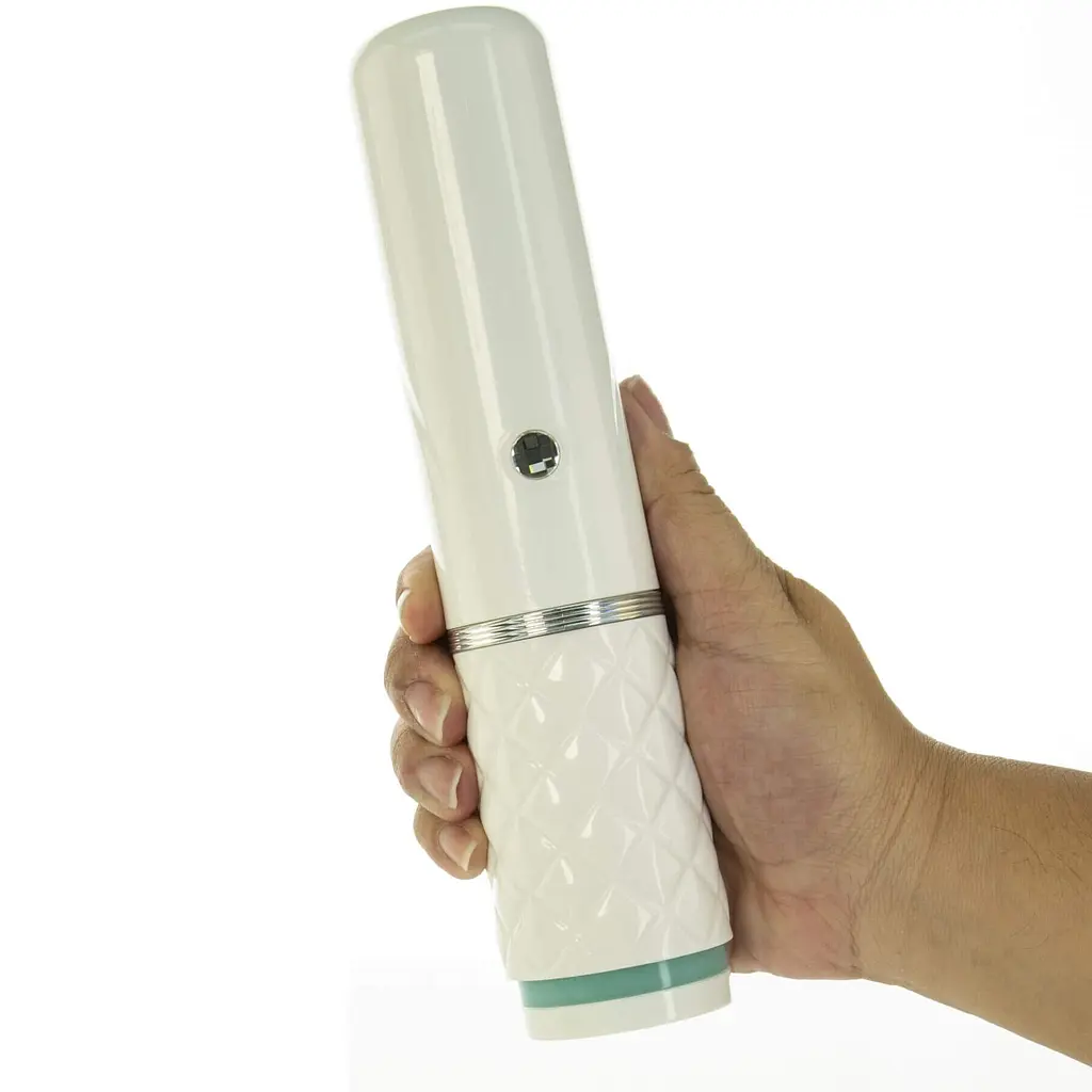 Розкішний вібратор-пульсатор із присоскою Pillow Talk - Feisty Thrusting Vibrator Teal Pillow Talk SO4535 90850 - фото 4