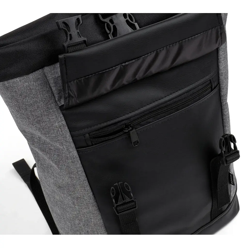 Рюкзак для ноутбука Vinga 15.6" NBP815 Roll Top (NBP815BK) - фото 5