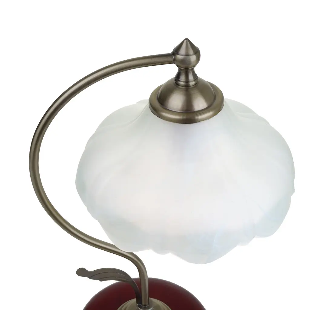Настольная лампа Brille Флористика BKL-058T/1 E27 AB - фото 8