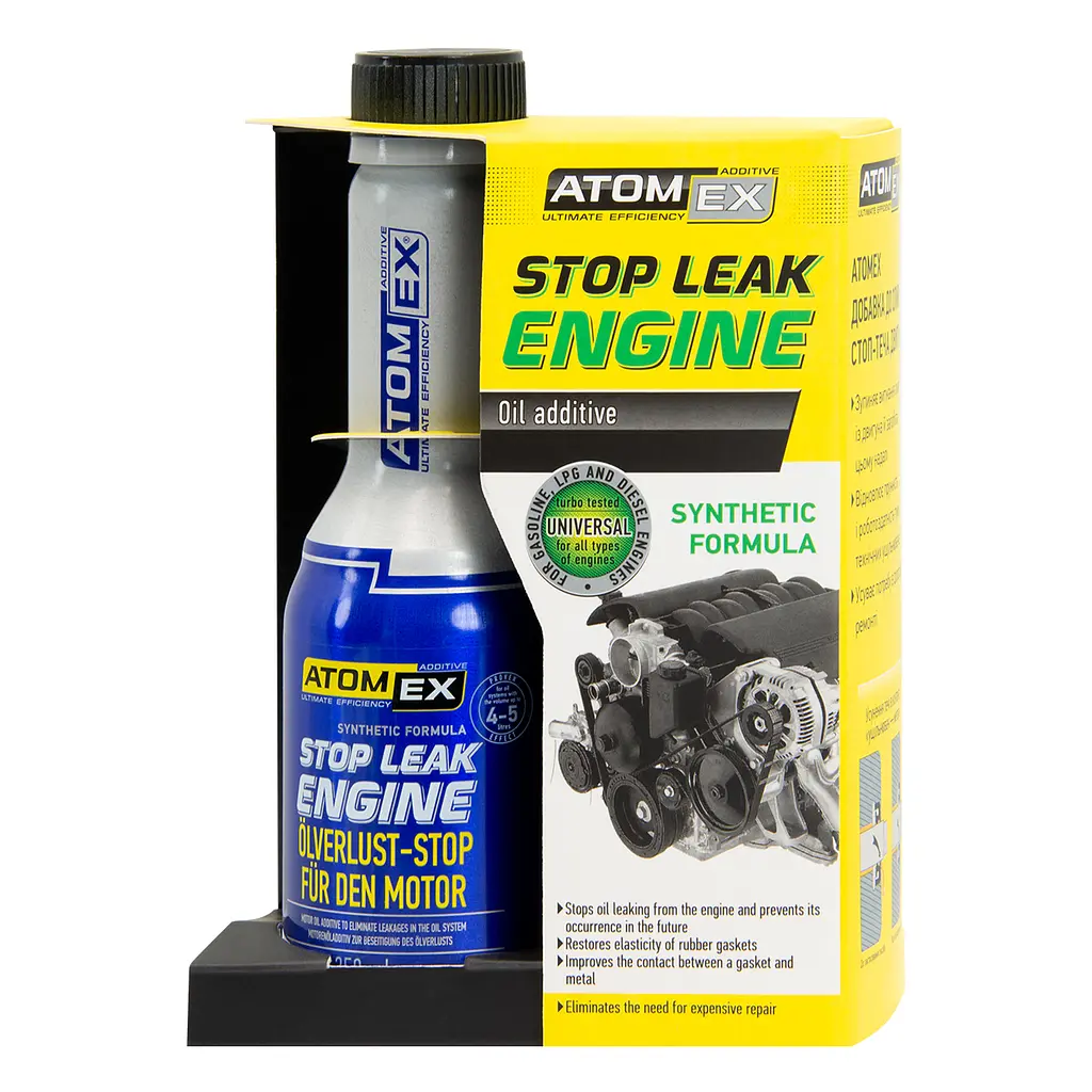 Стоп-проток двигателя XADO ATOMEX Stop Leak Engine 250 мл - фото 4