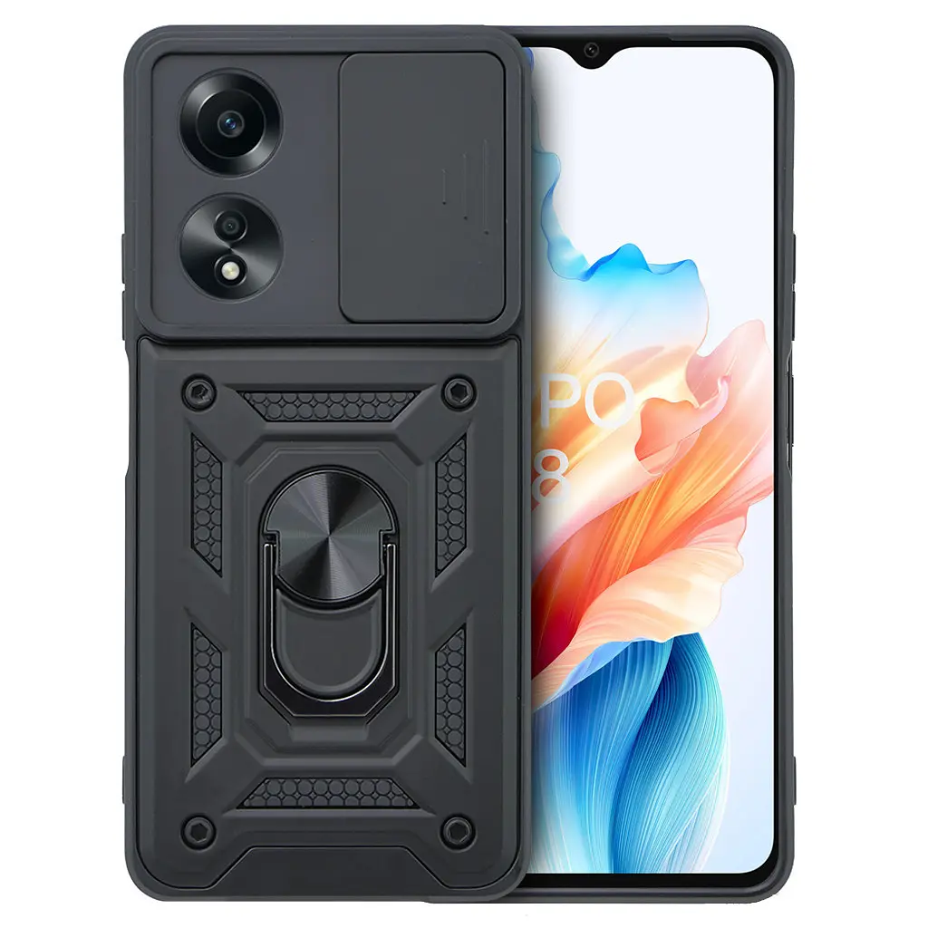 Чохол до мобільного телефона BeCover Military Oppo A38 Black (710714) - фото 9