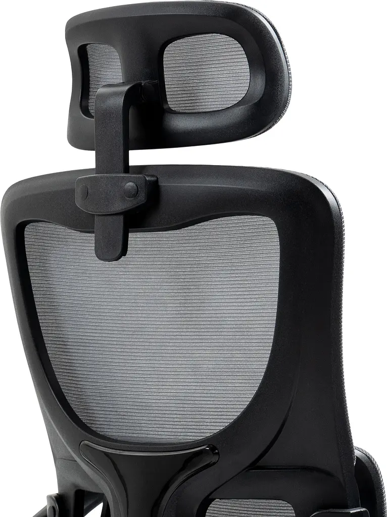 Офісне крісло GT Racer X-5728, чорно-сіре (X-5728 Black/Gray) - фото 3