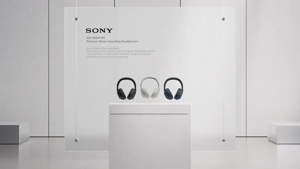 Наушники Sony WH-1000XM6 Midnight Blue (WH1000XM6L.CE7) - фото 10