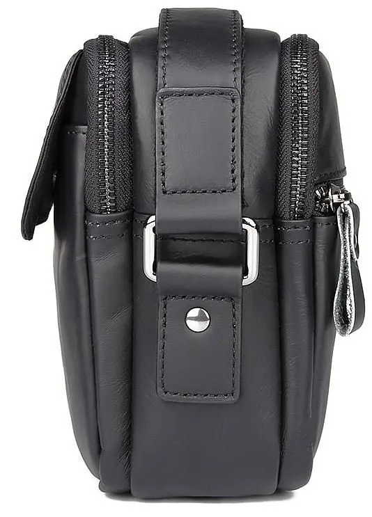 Чоловіча шкіряна сумка Vintage 23,5х17х5 см sum0012598 - фото 8