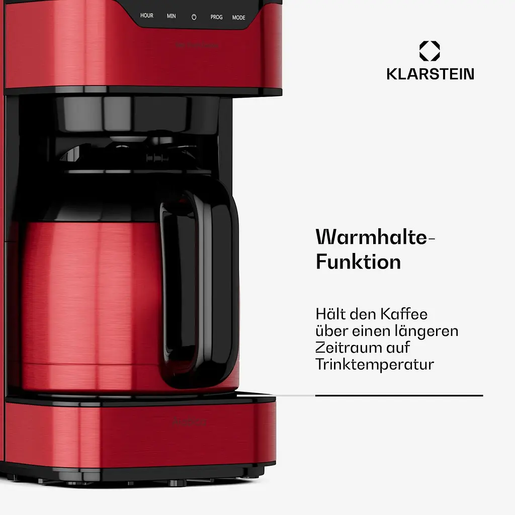 Кофеварка Klarstein Arabica EasyTouch Control 800 Вт (10035588) - фото 6