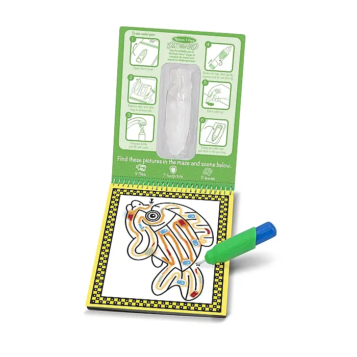 Чарівна водна розмальовка Melissa & Doug Лабіринти (MD9484) - фото 2