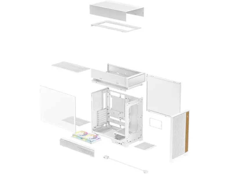 Корпус Deepcool CL660 White (R-CL660-WHNNA0-G-1) - фото 11
