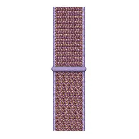 Ремінець нейлоновий на липучці BeWatch Xiaomi Amazfit BIP/GTS/GTR 20 мм Бузковий (1011332.3UW) - фото 2