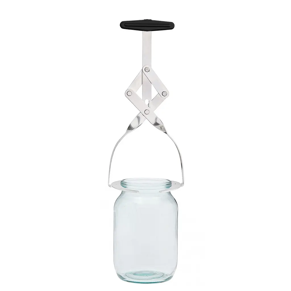Набір для консервації із 5 предметів ключ напівавтомат "Равлик" + стерилізатор + захват для банок + совок, ХЕАЗ 86525 - фото 6