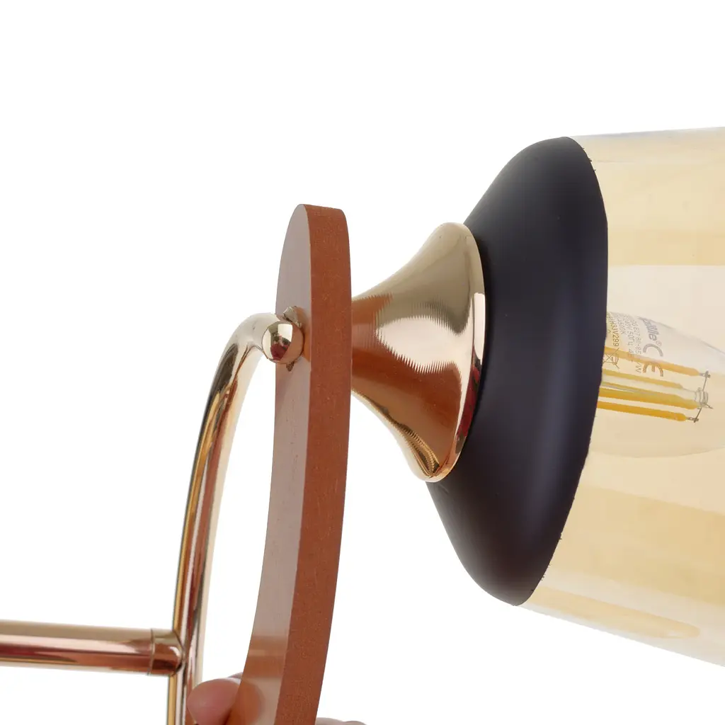 Люстра потолочная Brille в спальню E27 60W G (LK-704S/2) - фото 3