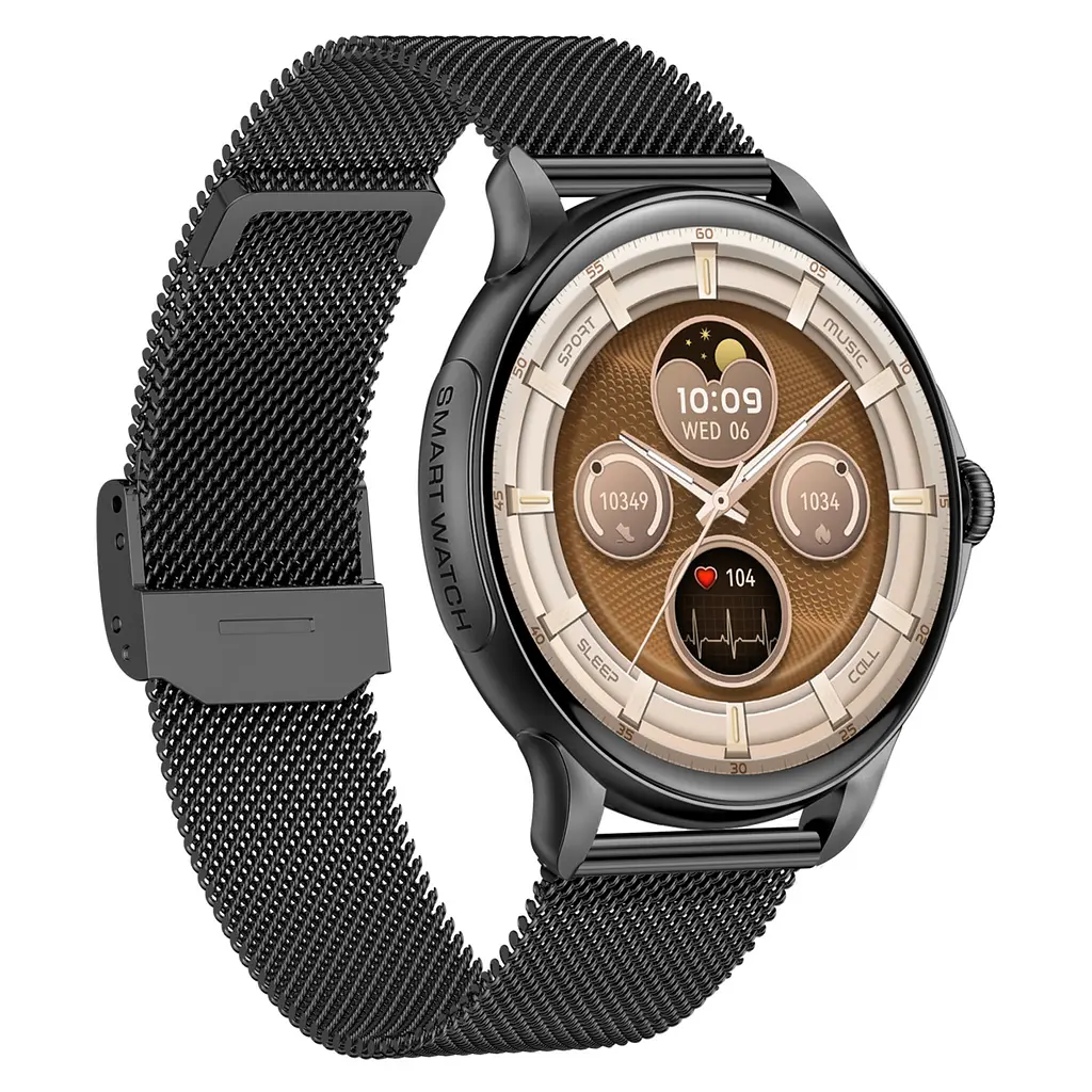 Годинник Smart Holiday Black Steel, 2 ремінця - фото 2