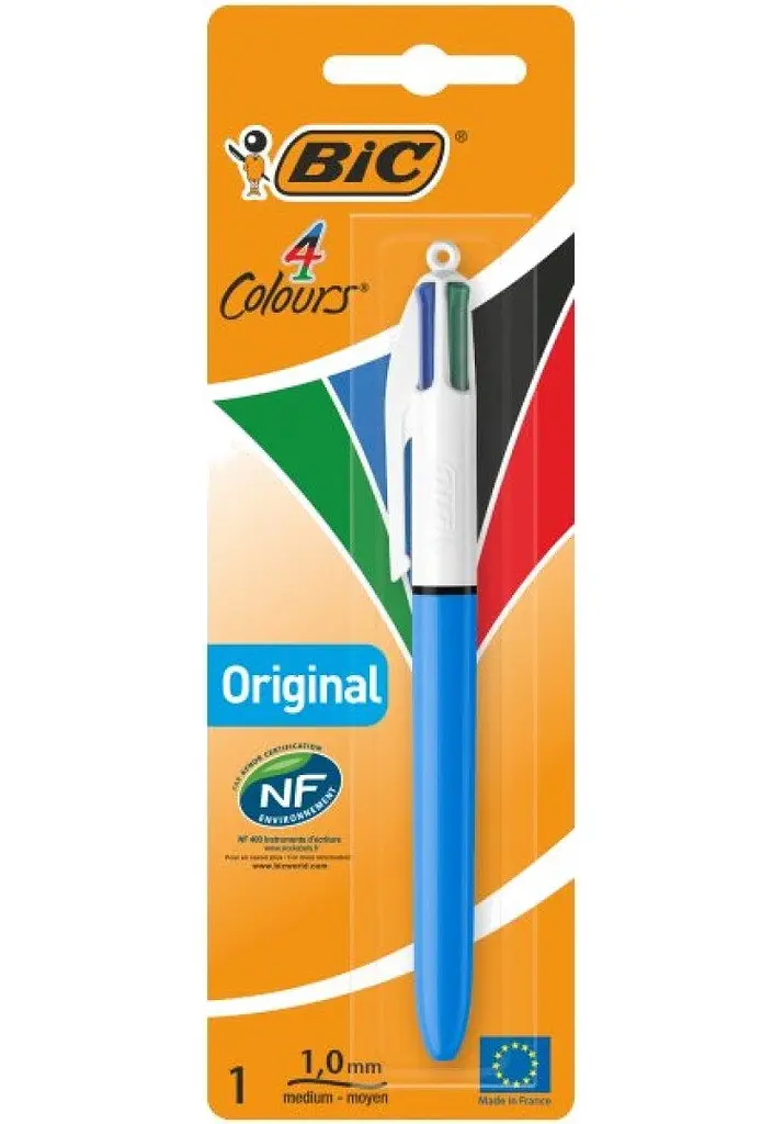 Ручка кулькова BIC 4 Colours Original 1 мм 4 кольори 1 шт. (802077) - фото 4