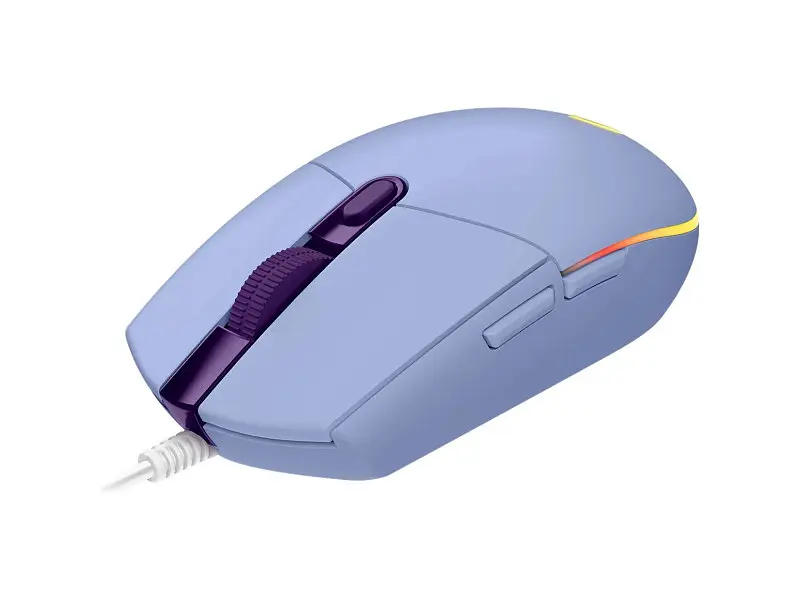 Миша Logitech G203 Lightsync Lilac (910-005853) - фото 3