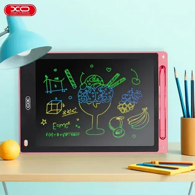 Планшет для рисования XO V02 LCD 16" розовый - фото 3