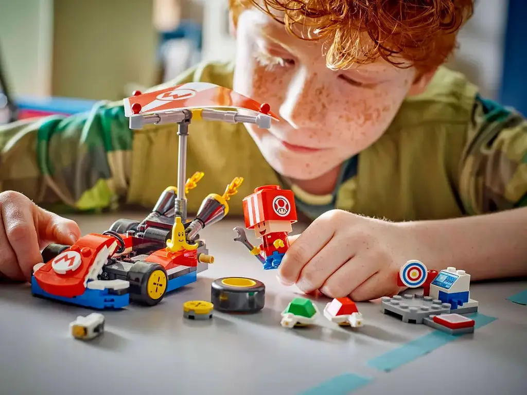 Уцінка. Конструктор LEGO Super Mario Mario Kart - Standard Kart 174 деталі (72032)  - фото 4