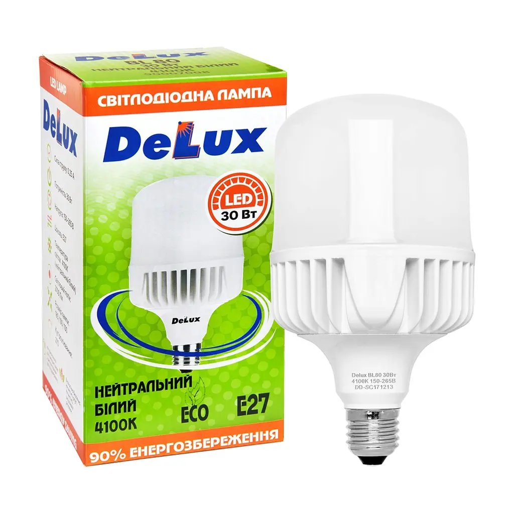 Лампочка Delux BL 80 30w 4100K (90020575 90015672) - фото 3